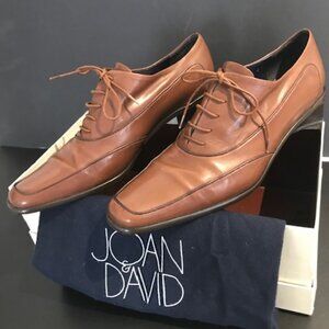 Joan & David Brown Leather Women's Shoe